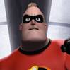 Mr. Incredible Running In Tunnel