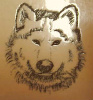 Wolf art