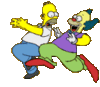 Homer and Crusty