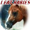 Babyeating horse