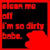 Clean Me Off