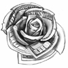 dollar gothic rose