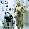 R2-D2 AND C-3PO