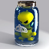 Alien in jar