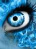 Blue Wispy Eye