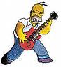 Homer Plays Guitar